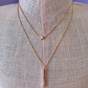 Double layered necklace!